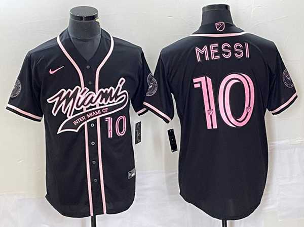 Men's Inter Miami CF #10 Lionel Messi Black Cool Base Stitched Jersey,We sell and wholesale Men's Inter Miami CF #10 Lionel Messi Black Cool Base Stitched Jersey on line form chian!